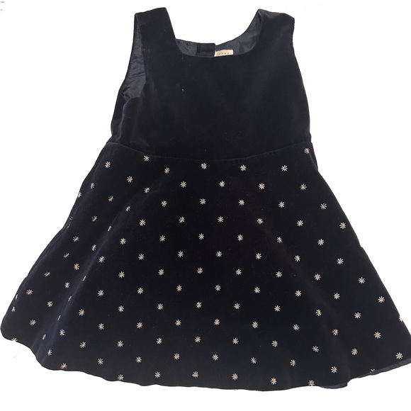 GAP Kids Navy Dress with White Star Design - Picture 1 of 3